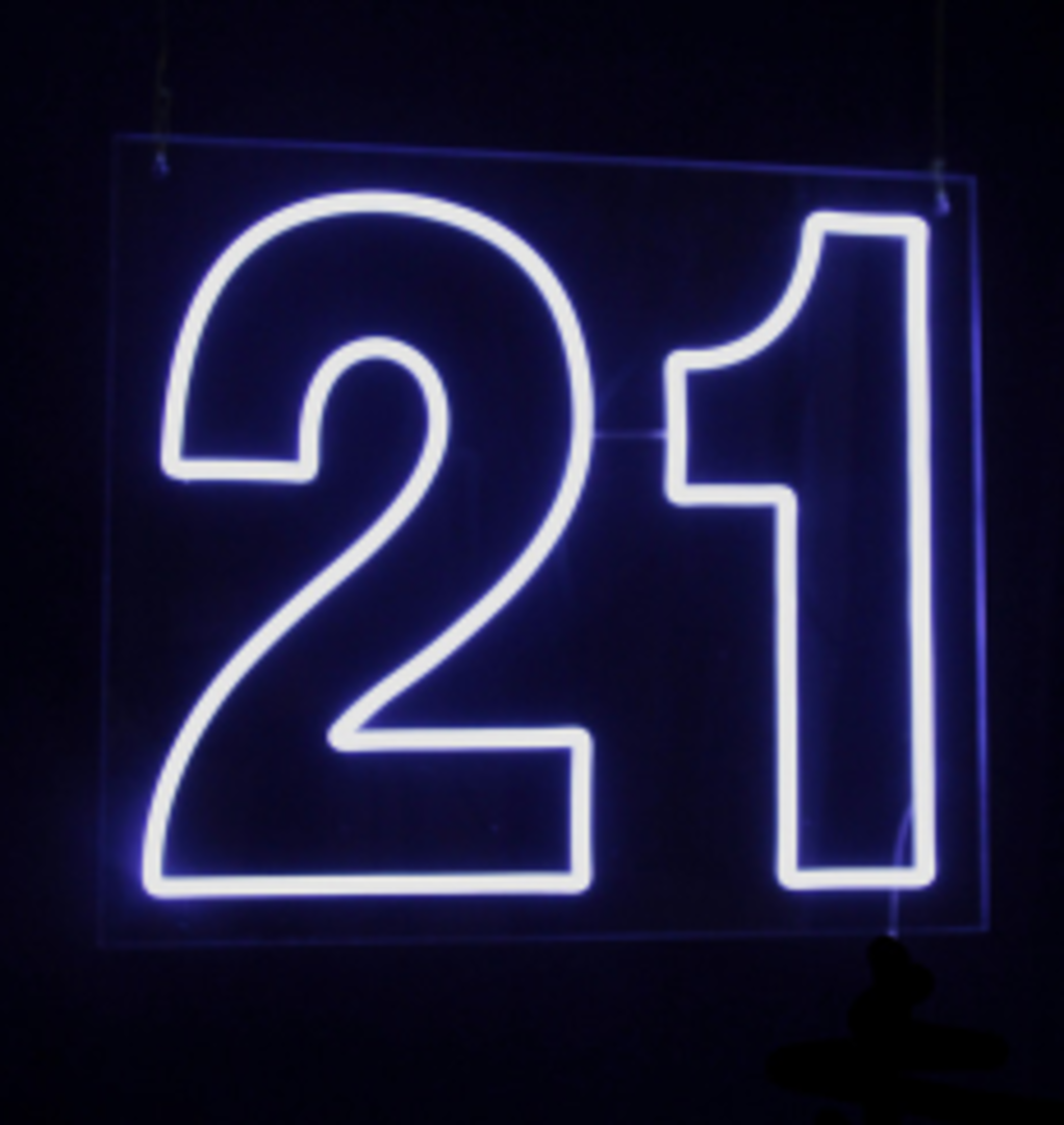 NEON 21 LED Sign image 0